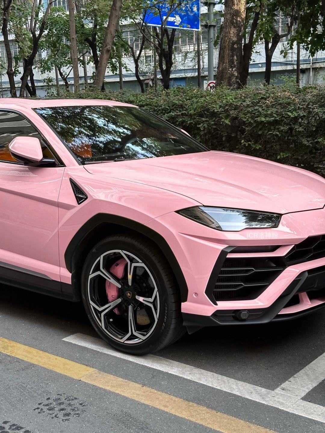 兰博基尼icr改色膜洛神粉,回头率爆棚的洛神粉绝了_搜狐汽车_搜狐网