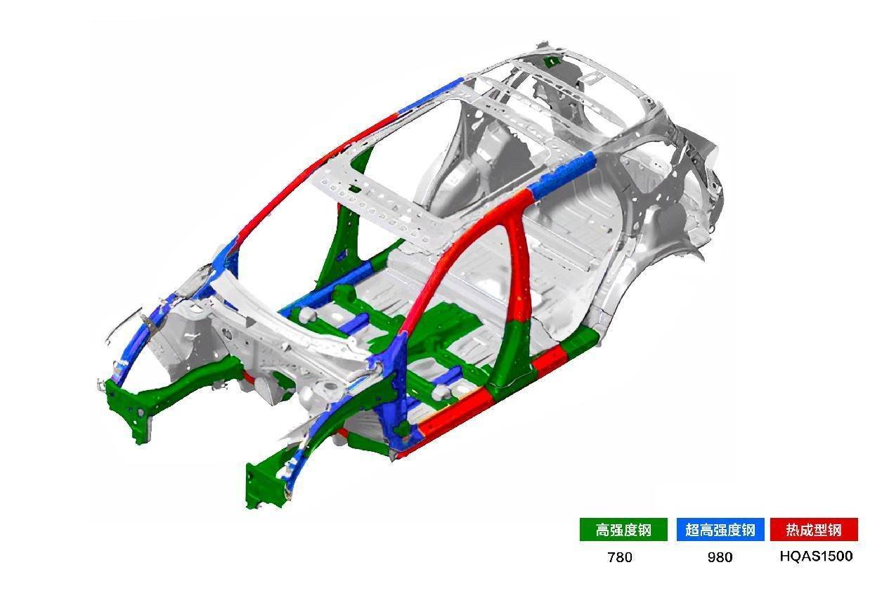 造车最新基准ha新架构的全新皓影,采用本田独有的ace承载式车身结构