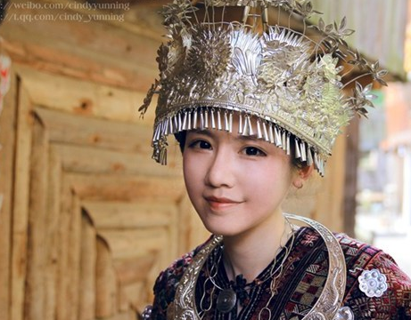苗族美女:只要满足一点就行_民族_其他_姑娘