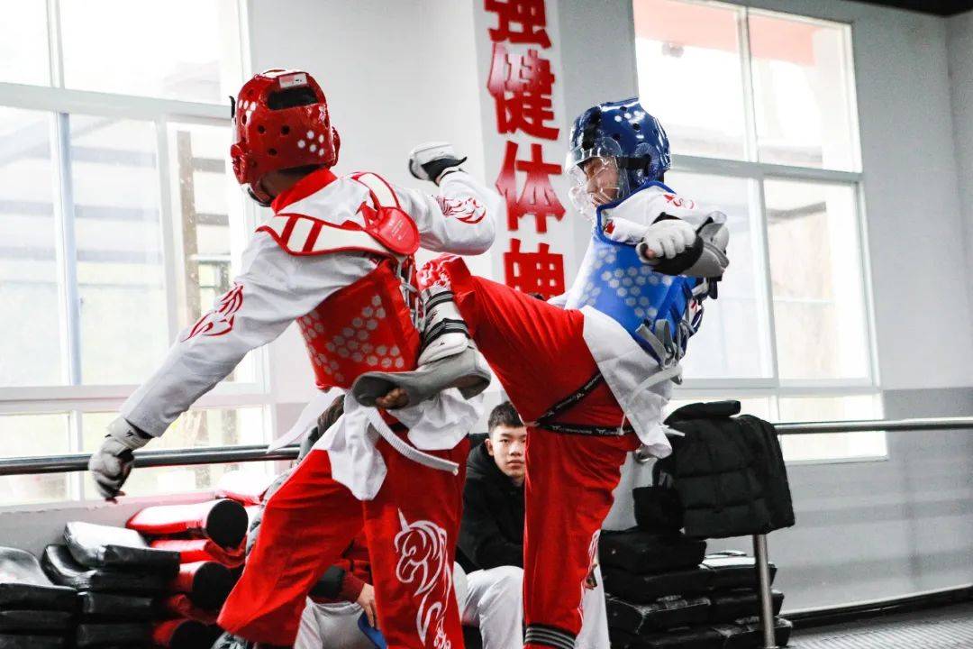 踢王决跆拳道冠军学院2024寒假《冠军集训营》结营,收获满满_训练