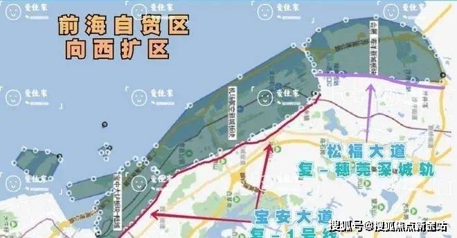 深圳市大深圳前海,東西岸尋均衡性首落馬鞍島:未來