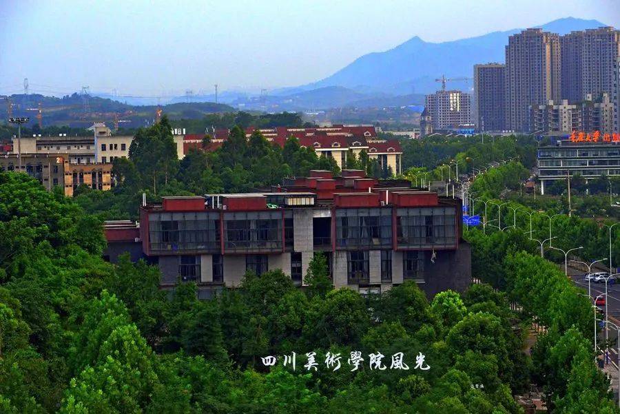 四川美术学院 新校区图片