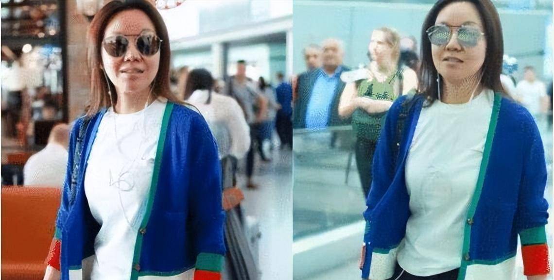 承认打针的闫妮素颜状态差,整容痕迹明显,整个人很显老_面部_成分