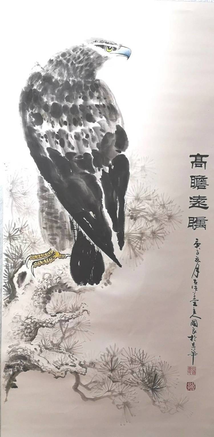 龙腾盛世贺新春 笔墨丹青迎佳节——艺术名家田国良_绘画_书法_获奖