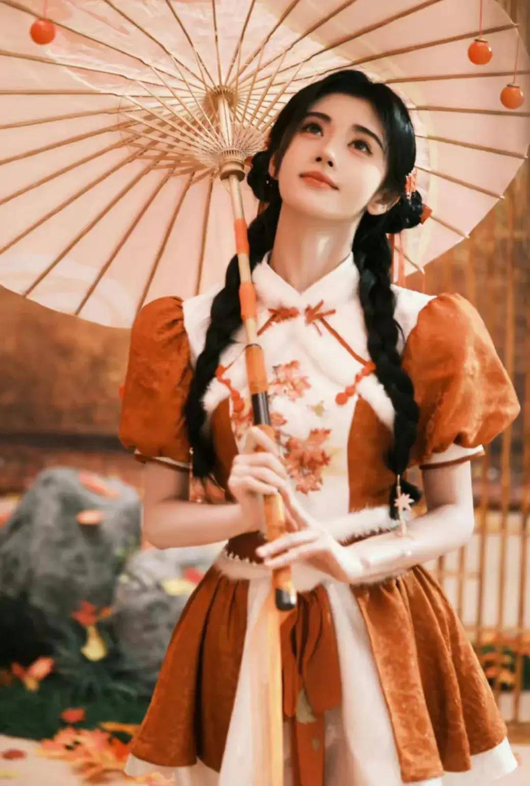 鞠婧祎cos惊艳之作:公孙离的翩翩舞者_古代_网友_仙子