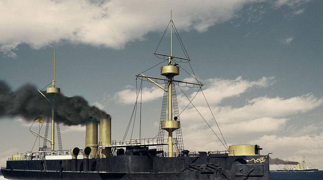 所谓"蚊子船",顾名思义,就是船身很小的船,龙骧,虎威两舰身长118尺,宽