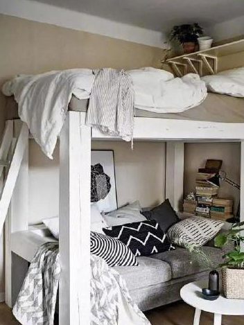 9款高架床设计,让小户型房间扩容3倍