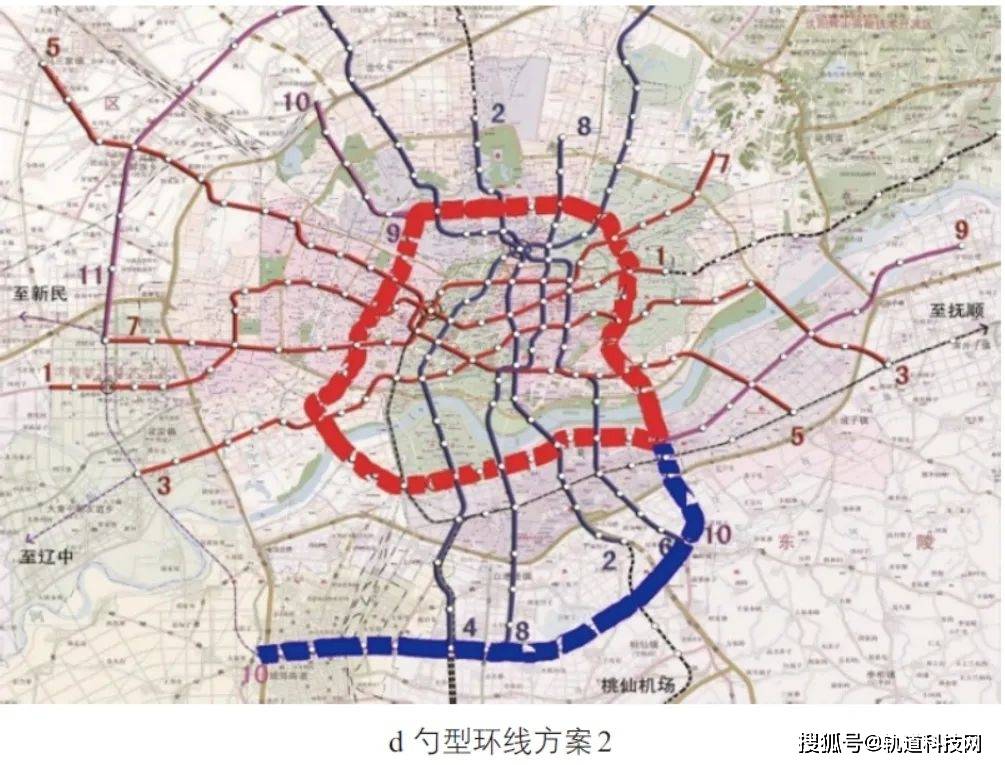 城市轨道交通环线规划研究