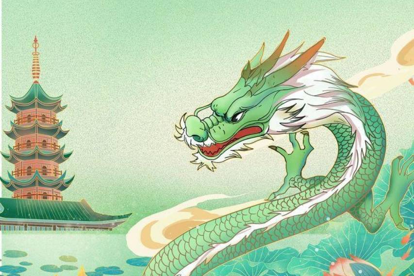 古诗词中的龙!2024“龙年文案”书香朋友圈祝福语_岁月_人间_万事胜