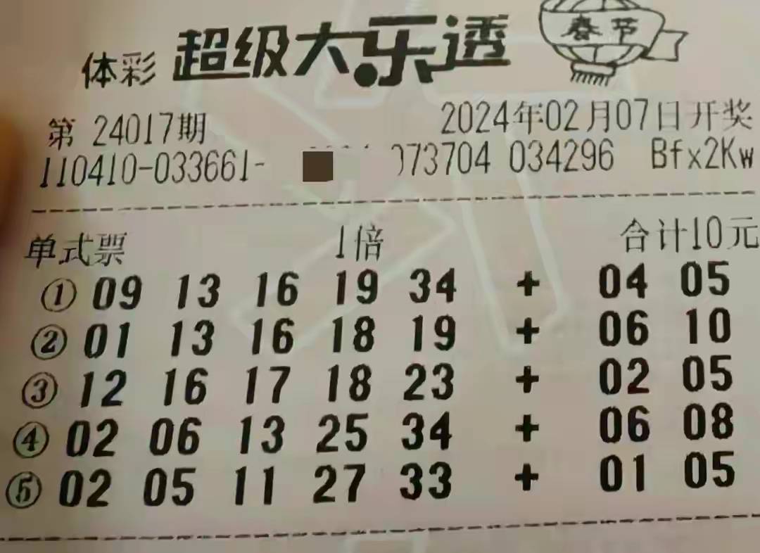 第24017期大乐透晒票:看淡了,烦恼也就不在了_事情_什么_生活