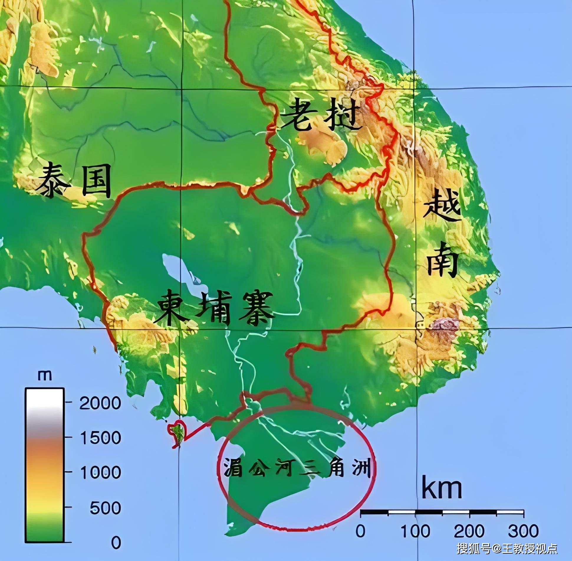 湄公河三角洲地理位置图片