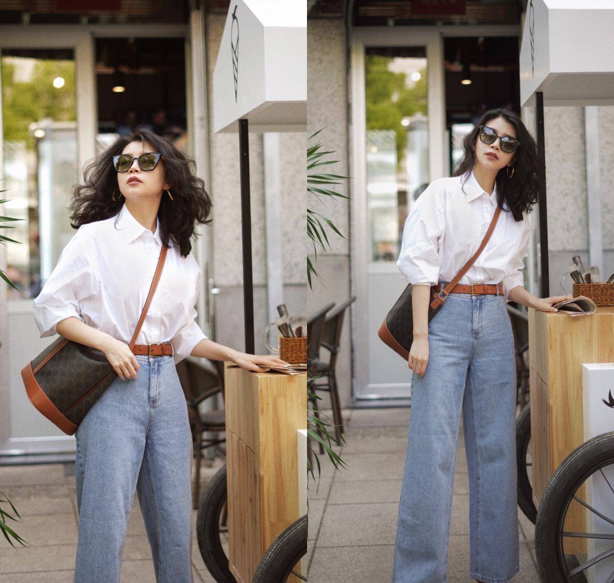 真正"见过世面"的女人,穿衣从不花哨,看三木的穿搭简约高级_颜色_同