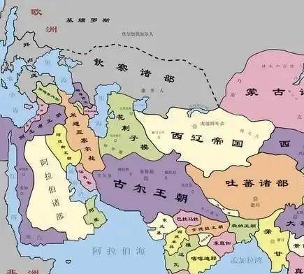 中亚的花剌子模帝国,在摩诃末的统治下逐渐走向覆灭