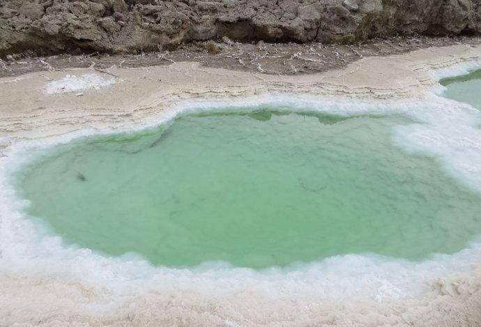 特别是,罗布泊的卤水和世界上其他的盐湖还有很多不一样的地方