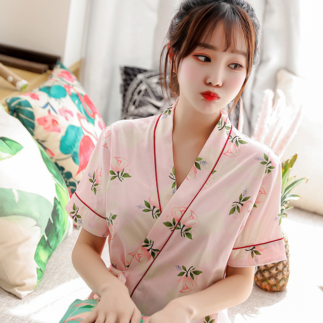 三伏天流行减龄的少女居家服,非常时尚个性_家居服