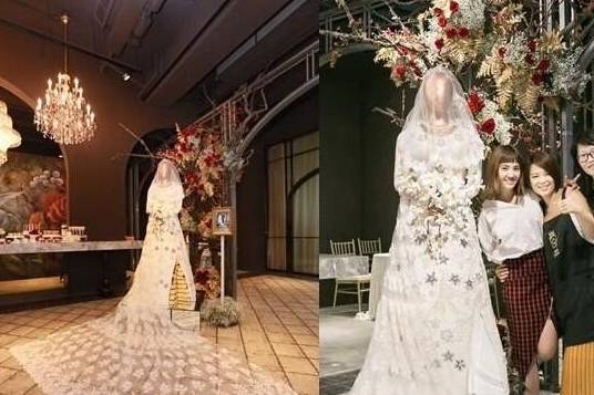 蔡依林做的翻糖蛋糕也太逼真了吧,没想到她还有这么个