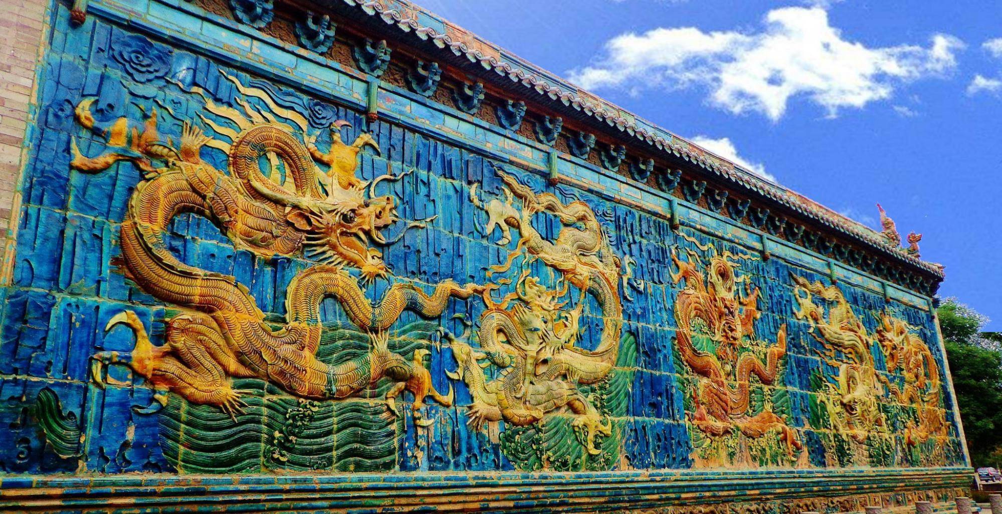 山西这个寺庙,拥有精美五龙照壁,而且免费开放,就在区
