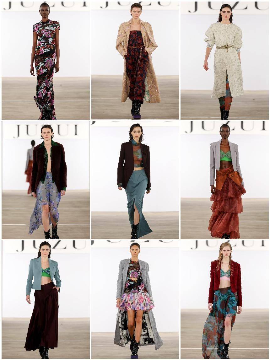 王陶领衔玖姿纽约时装周发布"繁花"大秀,中式设计引领