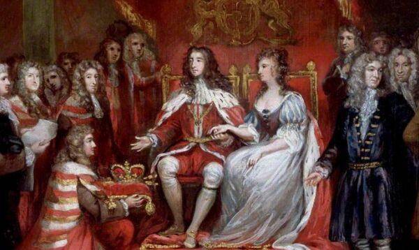 被英国人发动光荣革命废掉王位,因为女婿威廉三世带着荷兰军