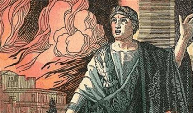 罗马皇帝尼禄:阉割妻子,把自己"嫁"给奴隶,生前记录