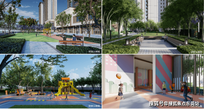 自然与繁华完美结合,紧扣"仁山乐水"理念,将现代美