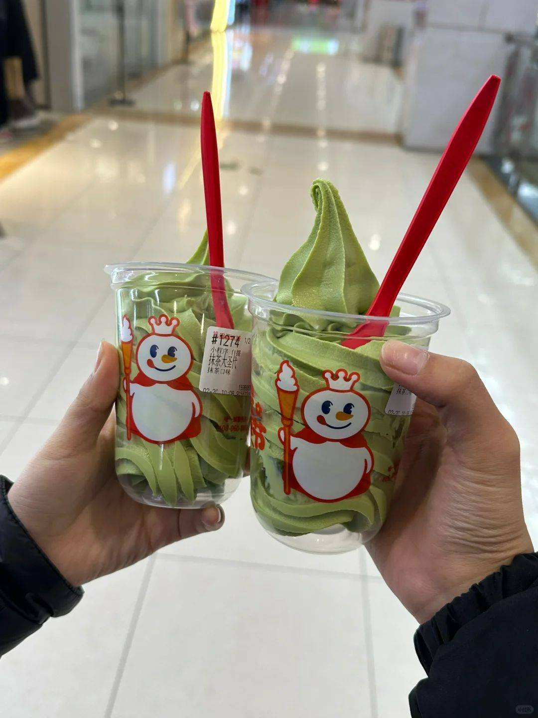 蜜雪冰城抹茶圣代:超越期待的浓郁抹茶美味!姐妹们赶紧冲!