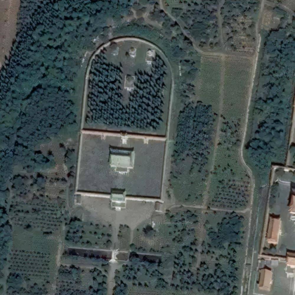 惠陵妃园寝俯瞰可即便如此又如何呢?