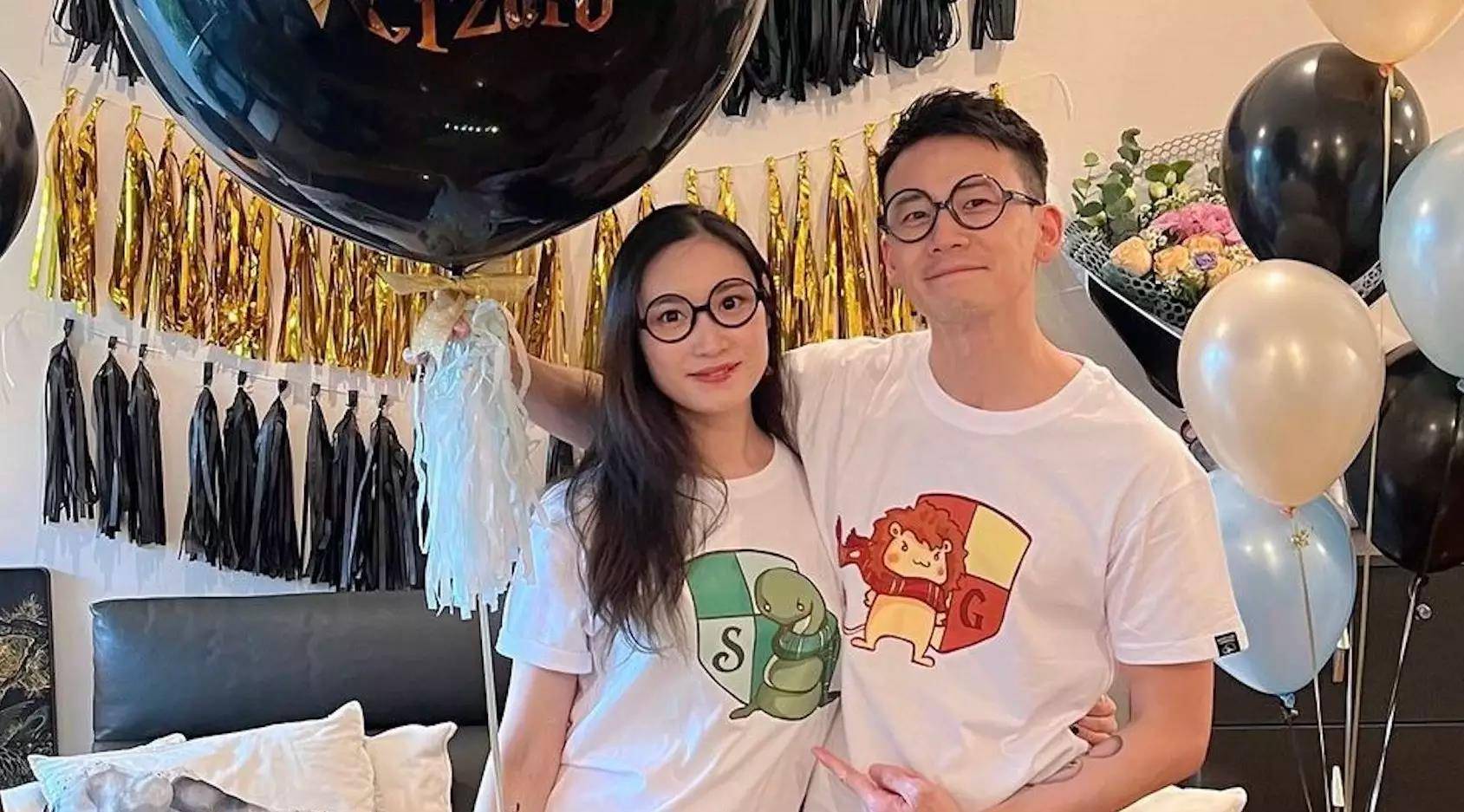 而林佑蔚曾是香港有线电视的美女主播