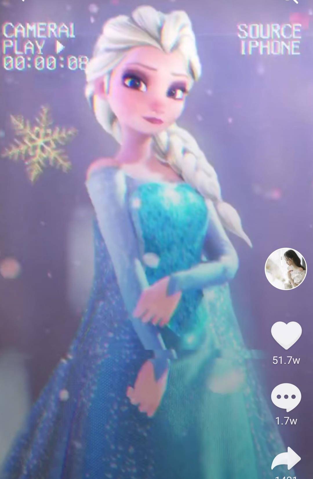 关晓彤换装变艾莎,侧脸意外撞上鹿晗,"夫妻相"真不是盖的_时候_感情