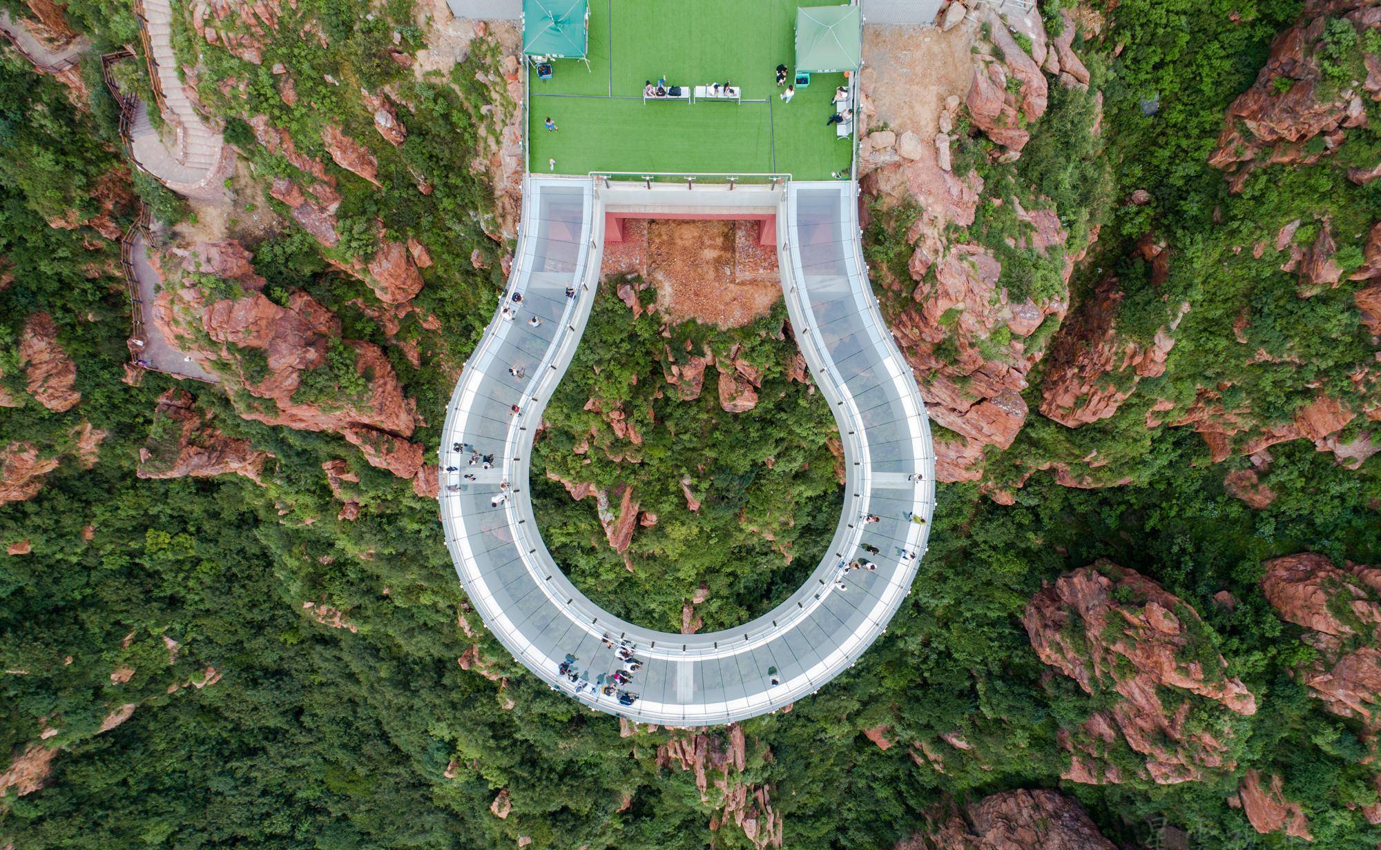 属于河南人的天空之境:伏羲山上的景色,实在绝美!_景区_玻璃_天桥