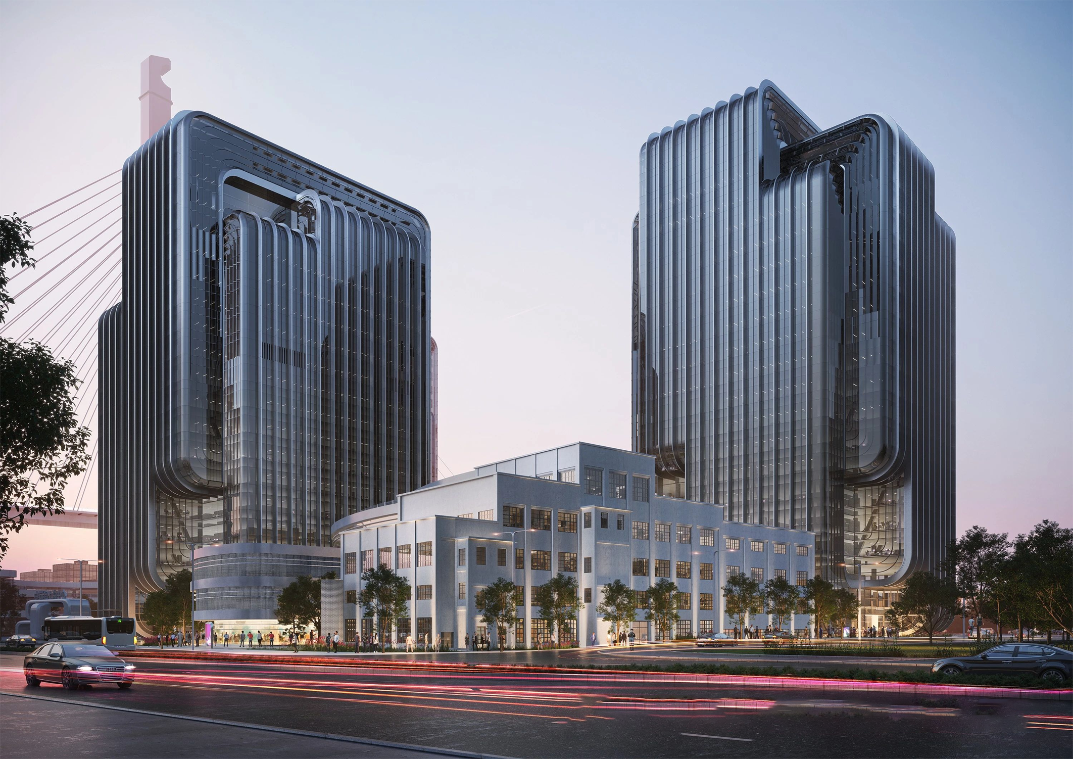 扎哈事务所打造上海新地标——中国节能·上海首座项目结构封顶