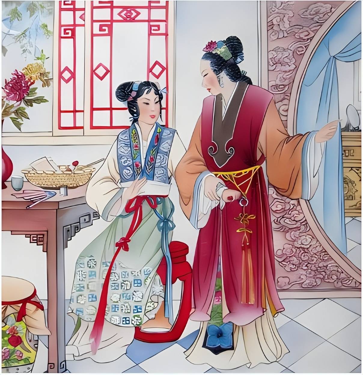红楼梦:如果贾母把鸳鸯指给宝玉,鸳鸯真的会"一刀子抹死"吗?