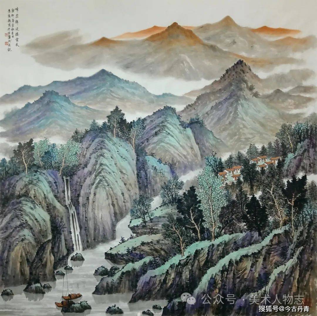 2020年10月10日天道酬勤,李广越艺术路上的足迹,自然越走越清晰,在