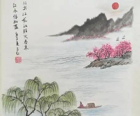 雨水节气|把春晚火爆的《上春山》里的12首绝美诗词