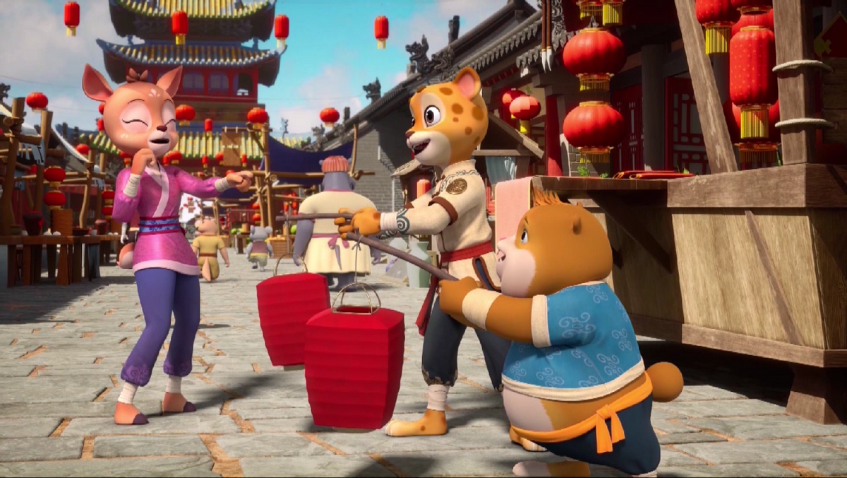 元宵节首播!中国联通动画片《古城小镖师》喜庆开播