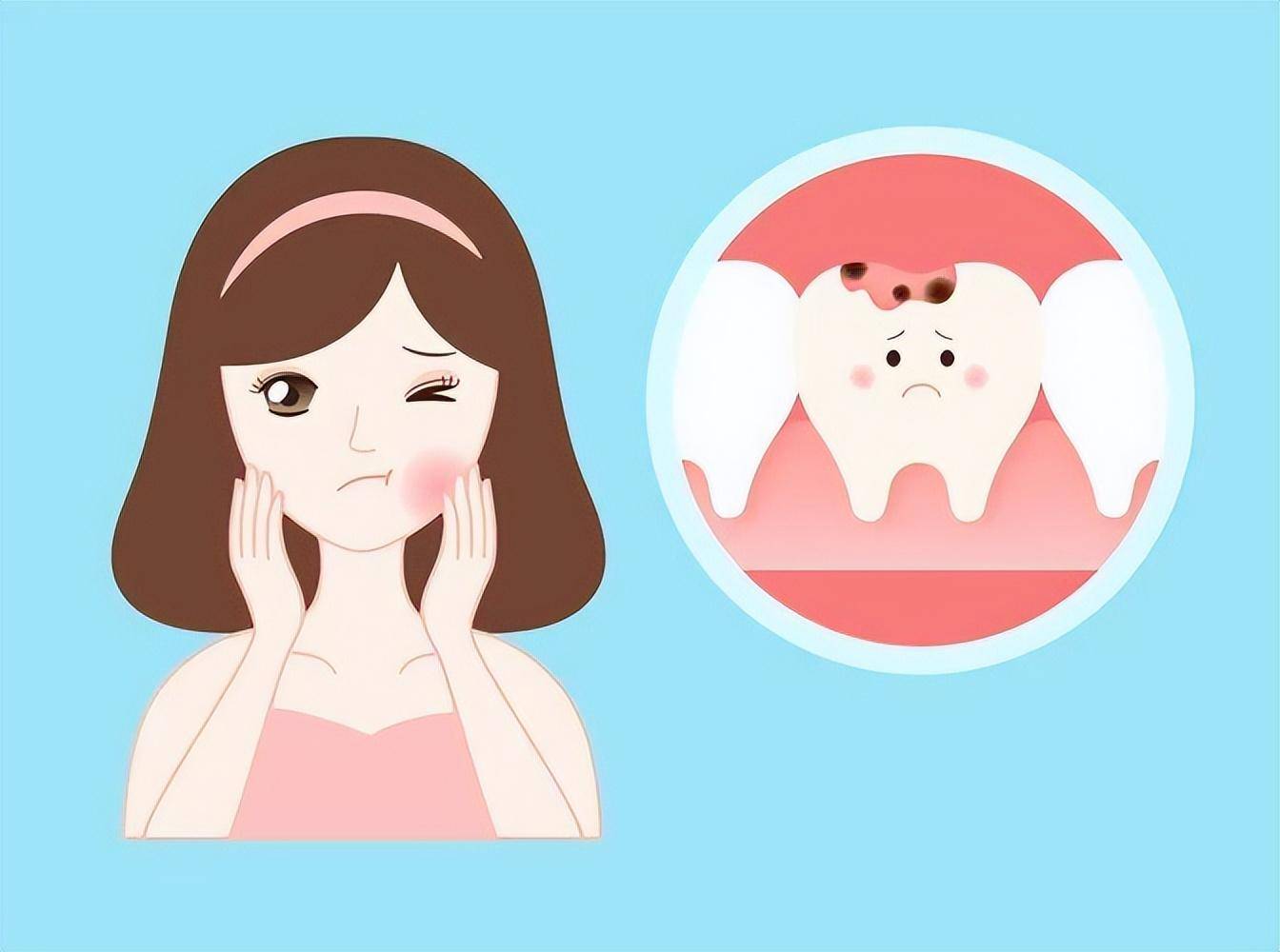 女性怀孕后,体内的雌激素水平会明显上升,易导致牙龈血管增生,血管