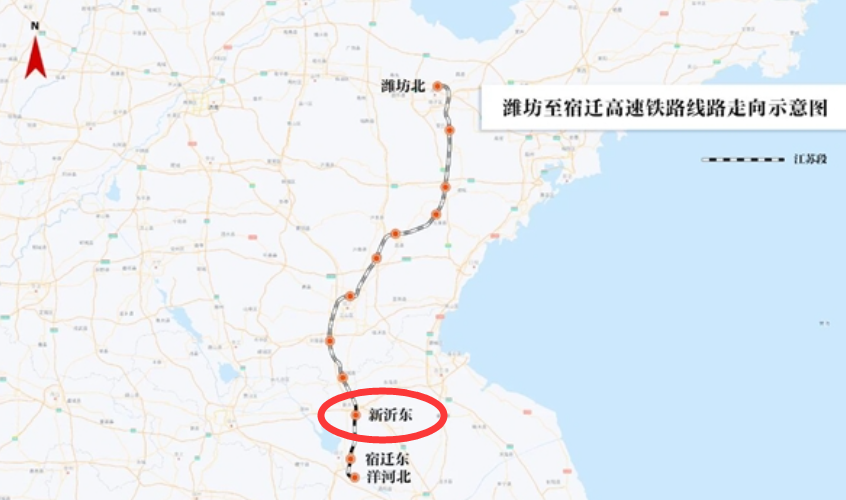 宿迁高铁线路图图片