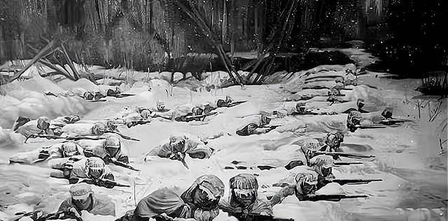 长津湖冰雕连,129名战士被冻成冰雕,一枪未发却吓坏美军