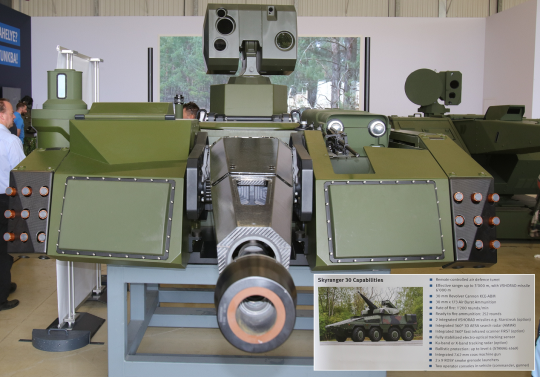 解析德国"天空游侠30"防空武器系统_近程_炮塔_目标