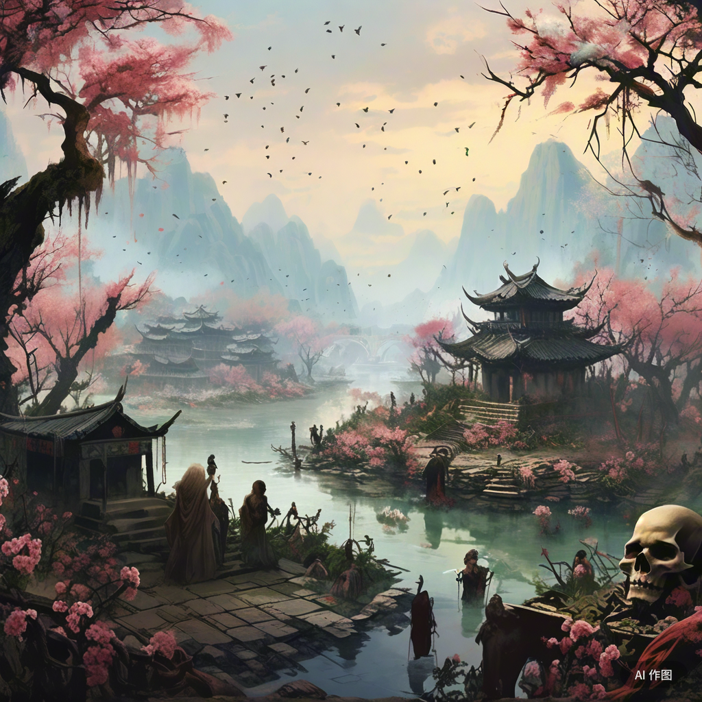 陶渊明《桃花源记》里的桃花源也许是个不一样的地方,重新读一遍有点