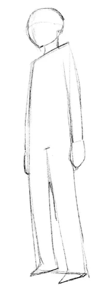 妙笔成画教育:动漫立体人物怎么画?教你从肩膀角度绘制人物的诀窍!