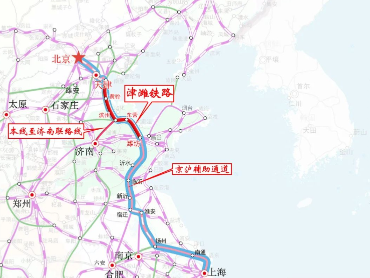 这盘棋下的非常好,有望建成与京沪高铁相邻的复线_建设_路段_徐州