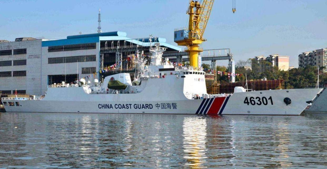 海警船则当"缩头乌龟",充分说明了海巡署欺软怕硬,畏威而不畏德的本质