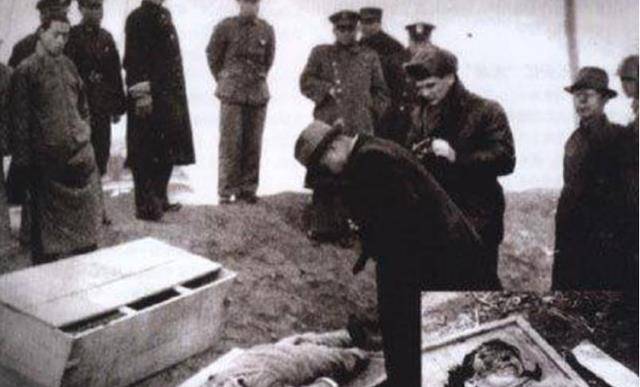 一组川岛芳子老照片:图3是把她玷污的养父,图6是枪决刑场照