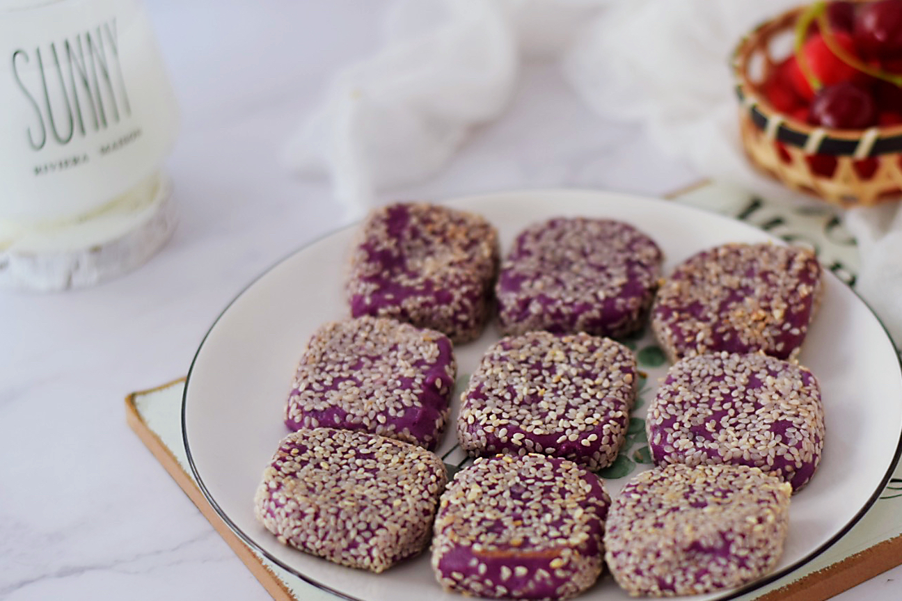 这才是紫薯最好吃的做法,q弹软糯,无添加剂,比蛋糕还好吃_早餐_脂肪