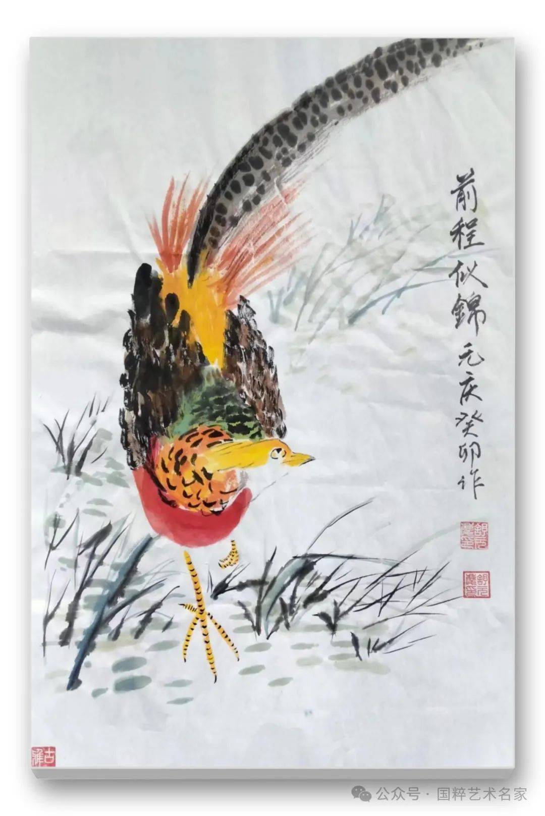 国粹艺术名家——67舒元庆_先生_花鸟画_中国画