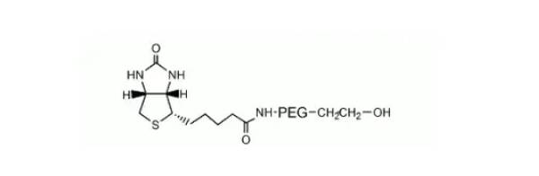 生物素聚乙二醇羟基,生物素-peg-羟基,可以用作生物分子标记和分离的
