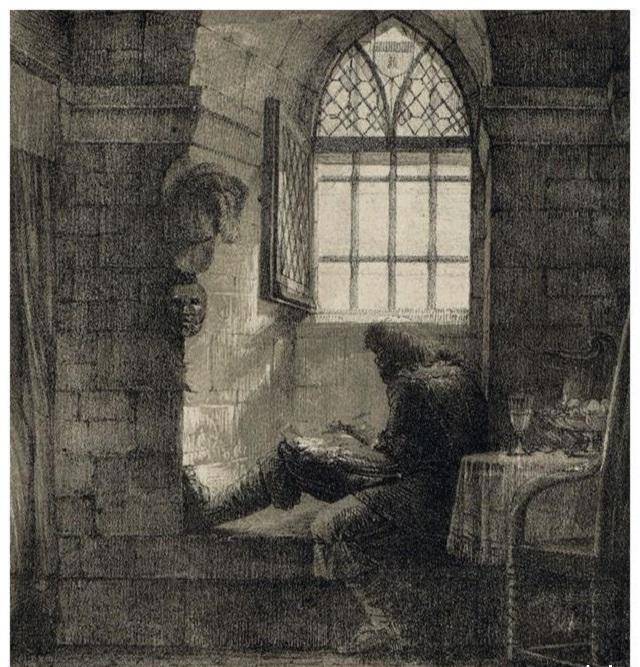 铁面人一直过着孤独的日子,巴士底狱的部分犯人可以互相往来,不过那些