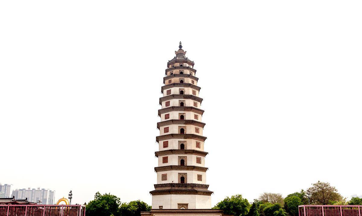 中国十大古塔:陕西大雁塔落选,应县木塔第四,大理千寻塔第三_高度