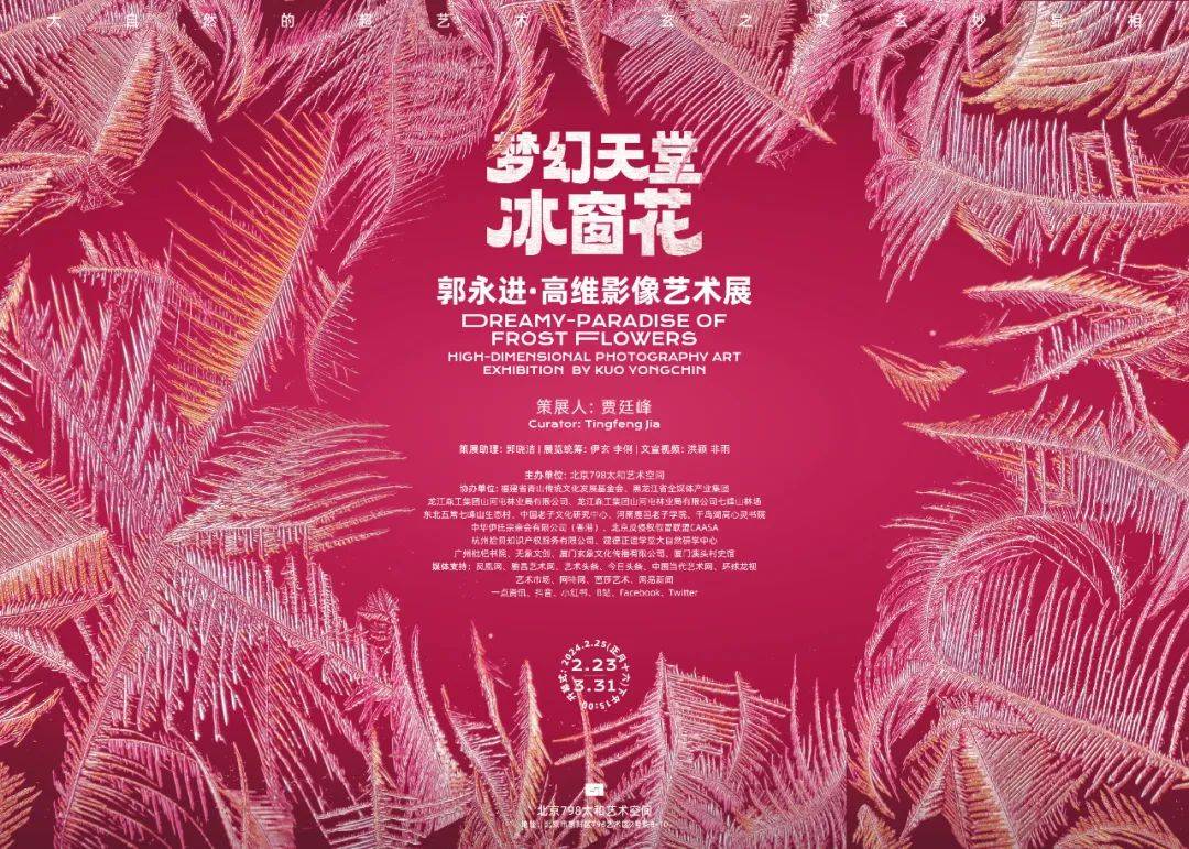 《梦幻天堂·冰窗花——郭永进·高维影像艺术展》在太和艺术空间开幕